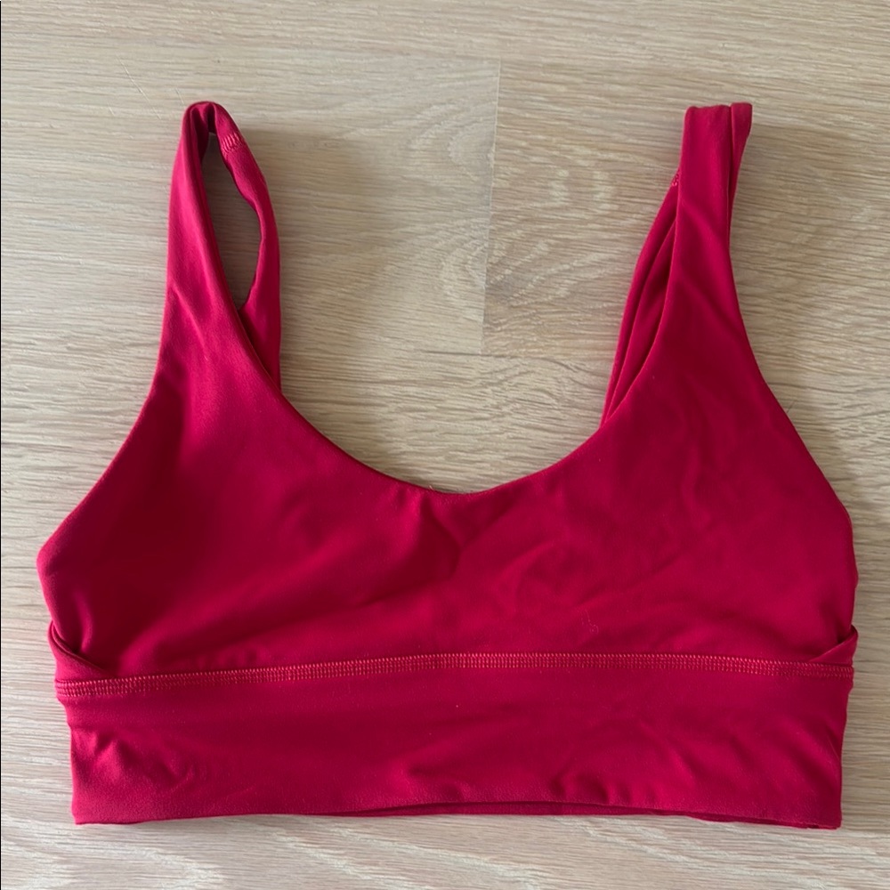 Lululemon Red Sports Bra - Chinese New Year
